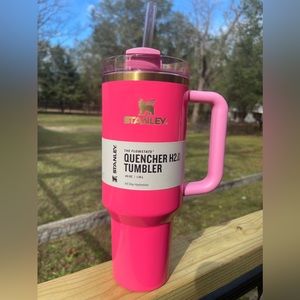 Limited edition PINK PARADE 40oz Stanley Cup.
